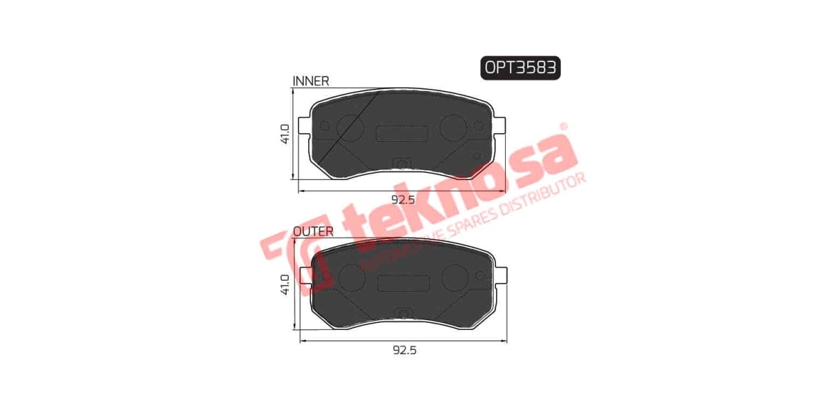 Brake Pad Hyundai I10 08 R R313