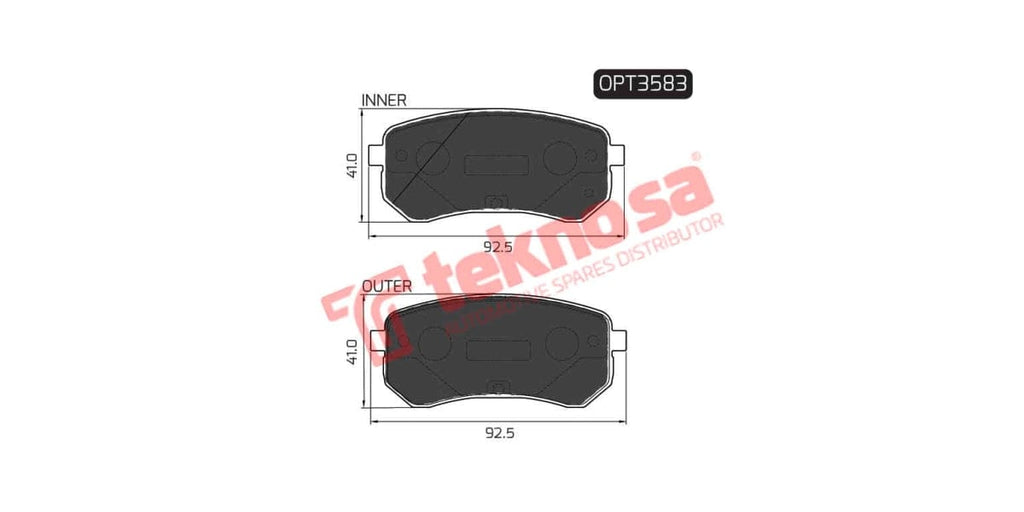 Brake Pad Hyundai I10 08 R R313